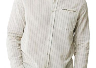 Πουκάμισο Μακρυμάνικο Mexx With Pocket MF007204141M-Off White Ανδρικό - Mexx - 