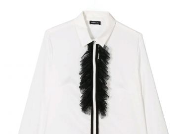 Πουκάμισο Μακρυμάνικο Monnalisa C-Gale Tulle 414303 4114-0150 Κορίτσι - Monnalisa - 