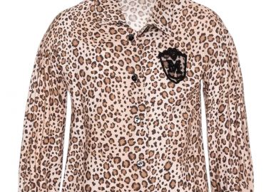 Πουκάμισο Μακρυμάνικο Monnalisa Fashion C-Stemma 114301 4638-0080 Κορίτσι - Monnalisa - 