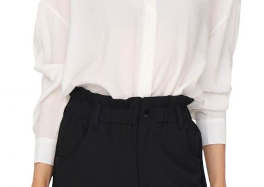 Πουκάμισο Μακρυμάνικο Only Onliris Modal 15284994-Cloud Dancer Γυναικείο - Only - 