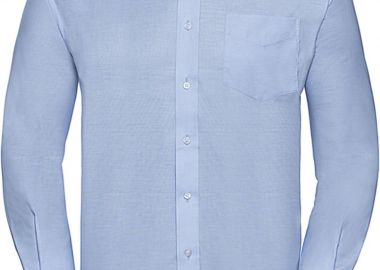 Πουκάμισο Μακρυμάνικο R-932M-0 Russell Oxford Classic Fit Oxford Blue - Russell - 