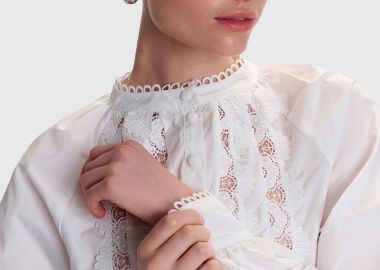 Πουκάμισο με δαντέλα - 5206634910950 -  - 