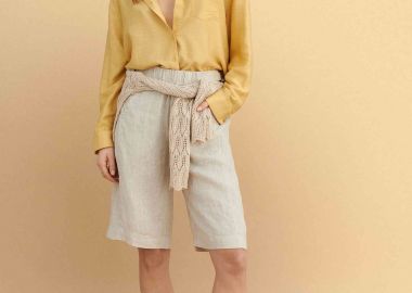 Πουκάμισο με δαντέλα στην πλάτη - 5206179079167 -  - 