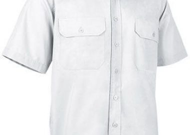 Πουκάμισο με Επωμίδες Κοντομάνικο Valento VIGILANT Λευκό - Valento - 