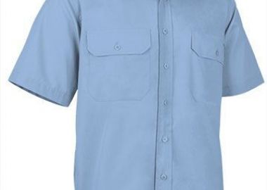 Πουκάμισο με Επωμίδες Κοντομάνικο Valento VIGILANT Sky Blue - Valento - 