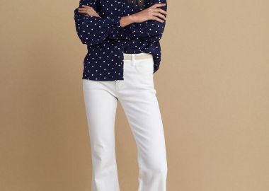 Πουκάμισο με πουά μοτίβο - 5206634907295 -  - 