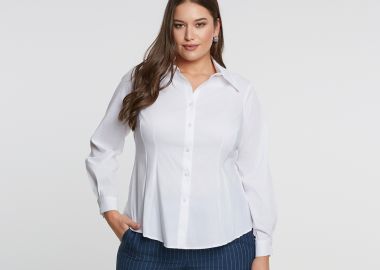 Πουκάμισο ποπλίνα basic - MAT FASHION - 