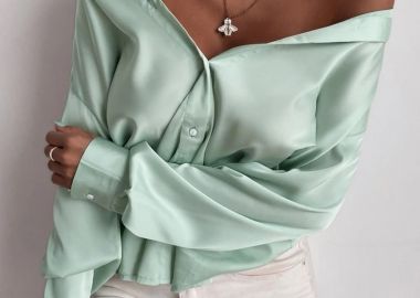 Πουκάμισο Σατέν Βεραμάν - Amelie's - 