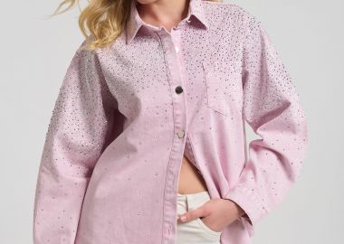 Πουκάμισο Τζιν Με Στρας -  - 