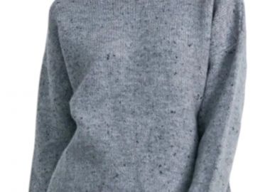 Πουλόβερ 24 Colours Οβάλ Λαιμόκοψη 41208A-GREY Γυναικείο - 24 Colours - 