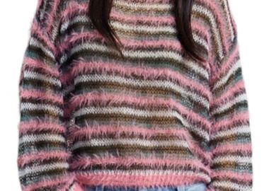 Πουλόβερ 24 Colours Ριγέ 41154-Striped Γυναικείο - 24 Colours - 