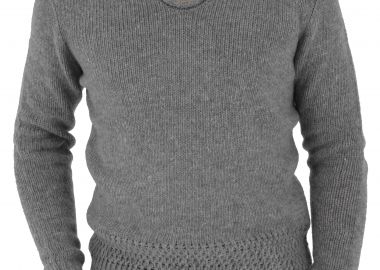 Πουλόβερ Antony Morato Πλέξη Ribbed 142AMBA0SW286500035E-9005 Ανδρικό - Antony Morato - 