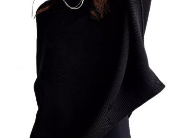 Πουλόβερ Free People Easy Street Tunic OB991232-BLACK Γυναικείο - Free People - 