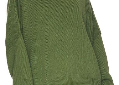 Πουλόβερ Free People Easy Street Tunic OB991232-GREEN COMBO Γυναικείο - Free People - 