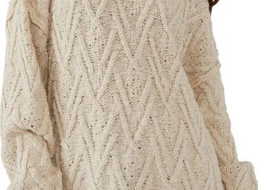 Πουλόβερ Free People Isla Cable Tunic OB1505582-1103 Γυναικείο - Free People - 