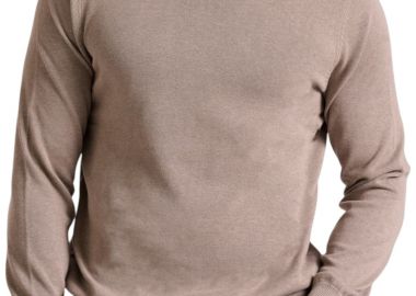Πουλόβερ Funky Buddha Crew Neck - The Essentials FBM010-001-09-CIGAR MEL Ανδρικό - Funky Buddha - 