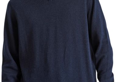 Πουλόβερ Funky Buddha Με V Λαιμόκοψη FBM010-002-09-NAVY MEL Ανδρικό - Funky Buddha - 