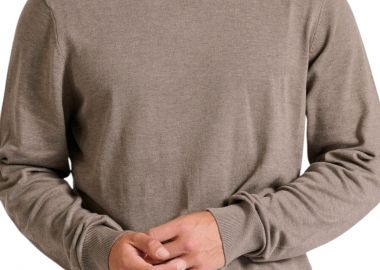 Πουλόβερ Funky Buddha Turtle Neck - The Essentials FBM010-005-09-CIGAR MEL Ανδρικό - Funky Buddha - 