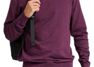 Πουλόβερ Funky Buddha Turtle Neck - The Essentials FBM010-005-09-PLUM MEL Ανδρικό - Funky Buddha - 
