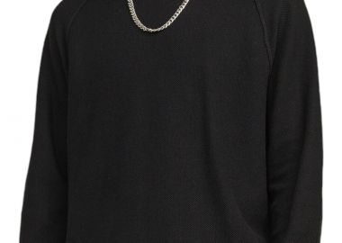 Πουλόβερ Jack & Jones Jcomason Knit Crew Neck 12264525-Black Ανδρικό - Jack & Jones - 