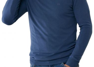 Πουλόβερ Mexx Crew Neck LM09113026M-Light Navy -Dark Denim Ανδρικό - Mexx - 