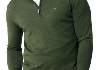 Πουλόβερ Mexx James Half Zip AO0903036M-Warm Green Ανδρικό - Mexx - 