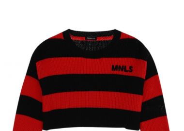 Πουλόβερ Monnalisa Pull A Righe 496601 6037-5043 Κορίτσι - Monnalisa - 