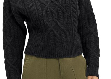 Πουλόβερ Ugg Janae Cable Knit Sweater Short 1131508-TARR Γυναικείο - Ugg - 