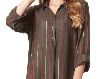 ΠΟΥΚΑΜΙΣΟ ΡΙΓΕ ΜΕ LUREX - Anna Raxevsky - 