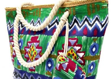 ΠΡΑΣΙΝΗ ΕΘΝΙΚ ΤΣΑΝΤΑ ΠΑΡΑΛΙΑΣ - Anna Raxevsky - 