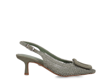 Πράσινη εξώφτερνη γόβα - MIGATO - 