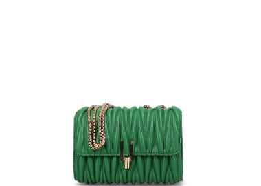 Πράσινη τσάντα ώμου - MIGATO - 