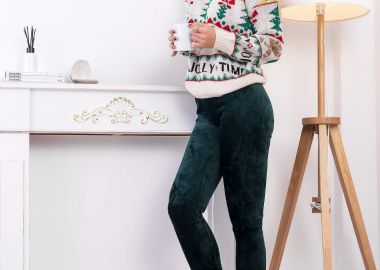 ΠΡΑΣΙΝΟ ΒΕΛΟΥΔΙΝΟ ΚΟΛΑΝ- CLAIRE - fashionroom - 