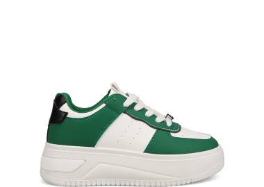 Πράσινο sneaker με κορδόνια - MIGATO - 