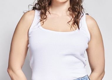 PRBT Βαμβακερό Φανελάκι ριπ -  - 