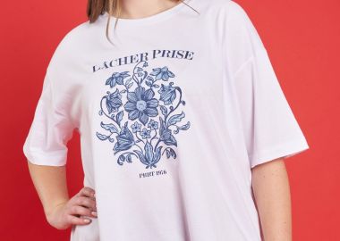 PRBT T-shirt βαμβακερό με στάμπα -  - 