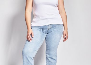 PRBT Τζιν Παντελόνι Straight Fit Ξεβαμμένο -  - 