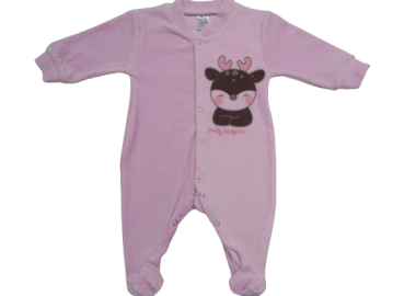 PRETTY BABY ΒΡΕΦΙΚΟ ΒΕΛΟΥΤΕ ΦΟΡΜΑΚΙ 1545 - ροζ ΡΟΖ - PRETTY BABY - 