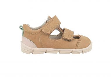 Primigi βρεφικά σανδάλια με διπλό velcro (20-24) - 1404233 Καμηλό - PRIMIGI - 