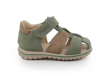 Primigi βρεφικά σανδάλια με velcro και διχρωμία (19-24) - 1363422 Λαδί - PRIMIGI - 