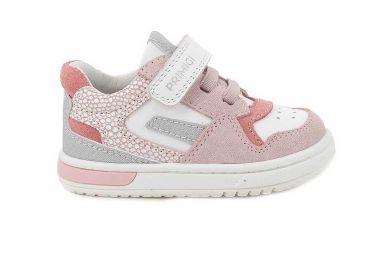 Primigi βρεφικά sneakers με velcro (20-24) - 1407000 Ροζ - PRIMIGI - 
