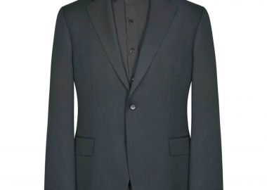 Prince Oliver ανδρικό σακάκι μονόχρωμο Modern Fit - 11989043 Πράσινο Σκούρο - PRINCE OLIVER - 