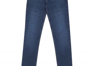 Prince Oliver ανδρικό τζιν παντελόνι πεντάτσεπο Slim Fit - 10582006 Denim Blue - PRINCE OLIVER - 