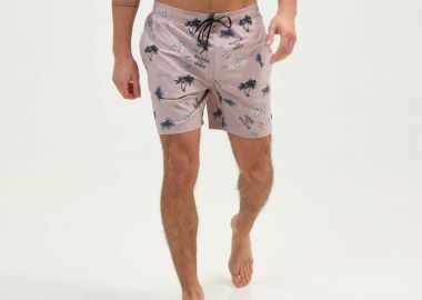 PRINTED COCOTEX HAWAII VOLLEY SHORTS ΡΟΖ - EMERSON - 