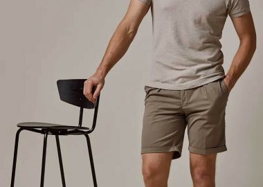 Profuomo ανδρική κοντομάνικη μπλούζα πόλο πικέ Regular Fit - PPXD10019C Μπεζ - PROFUOMO - 