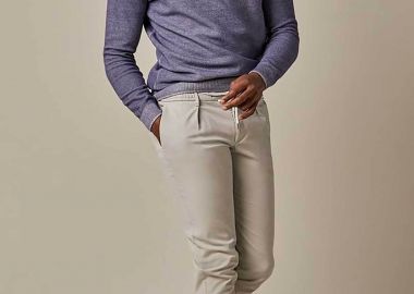 Profuomo ανδρικό casual παντελόνι Slim Fit - PP2Q00001B Μπεζ - PROFUOMO - 