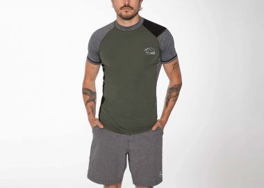 PROTEST FENTON RASH GUARD T-SHIRT ΧΑΚΙ - PROTEST - 