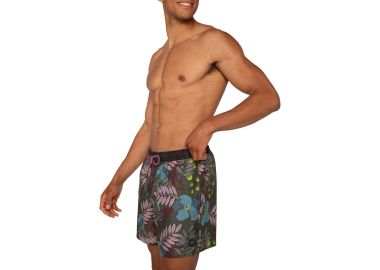 PROTEST PATTERSON SWIM SHORTS ΓΚΡΙ - PROTEST - 