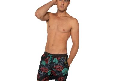 PROTEST PATTERSON SWIM SHORTS ΜΑΥΡΟ - PROTEST - 