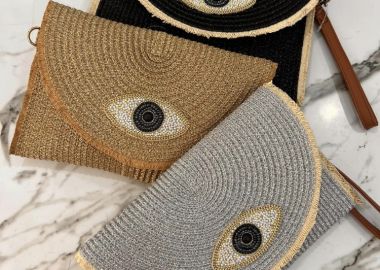 ΨΑΘΙΝΗ ΤΣΑΝΤΑ - EYEHOLE - fashionroom - 